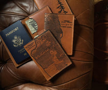 Load image into Gallery viewer, Yellowstone National Park Map Passport Wallet