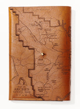 Load image into Gallery viewer, Arches National Park Map Journal