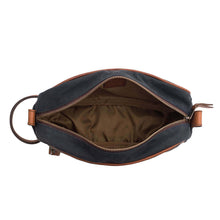 Load image into Gallery viewer, Campaign Waxed Canvas Toiletry Shave Kit