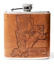 Load image into Gallery viewer, Grand Teton National Park Flask