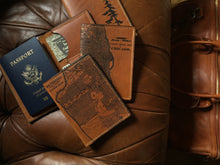 Load image into Gallery viewer, Yosemite National Park Map Passport Wallet