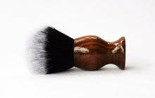 Load image into Gallery viewer, Walnut Tuxedo shave Brush