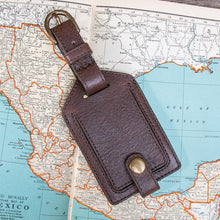 Load image into Gallery viewer, Campaign Leather Luggage Tag