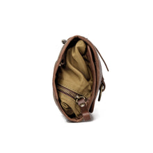 Load image into Gallery viewer, Campaign Waxed Canvas Roll-Up Toiletry Shave Kit