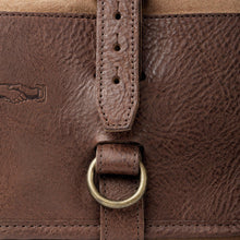 Load image into Gallery viewer, Campaign Waxed Canvas Roll-Up Toiletry Shave Kit