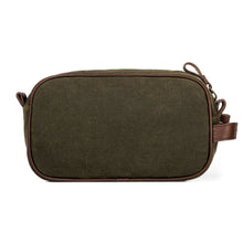 Load image into Gallery viewer, Campaign Waxed Canvas Toiletry Shave Kit