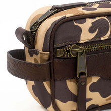 Load image into Gallery viewer, Campaign Waxed Canvas Toiletry Shave Kit
