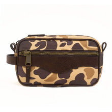 Load image into Gallery viewer, Campaign Waxed Canvas Toiletry Shave Kit