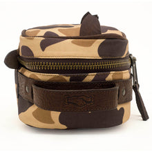 Load image into Gallery viewer, Campaign Waxed Canvas Toiletry Square Shave Kit