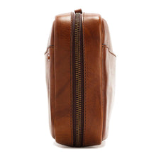 Load image into Gallery viewer, Heritage Leather "Doc" Electronics Organizer / Toiletry Kit