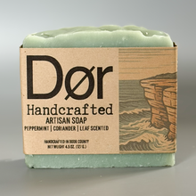 Load image into Gallery viewer, Peppermint, Coriander & Leaf Bar Soap | Dør Handcrafted