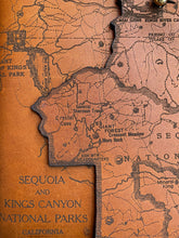 Load image into Gallery viewer, Sequoia and Kings Canyon National Parks Map Journal
