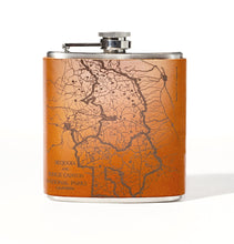 Load image into Gallery viewer, Sequoia and Kings Canyon National Parks Map Flask