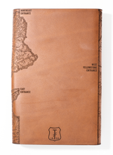 Load image into Gallery viewer, Yellowstone National Park Map Journal
