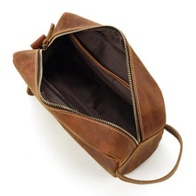 Load image into Gallery viewer, The Wanderer Toiletry Bag | Genuine Leather Toiletry Bag