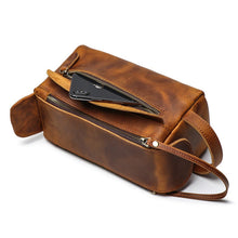 Load image into Gallery viewer, Dado Leather Dopp Kit | Handmade Leather Toiletry Bag
