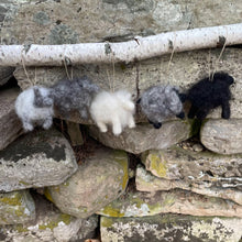 Load image into Gallery viewer, Icelandic Wool Sheep Ornaments