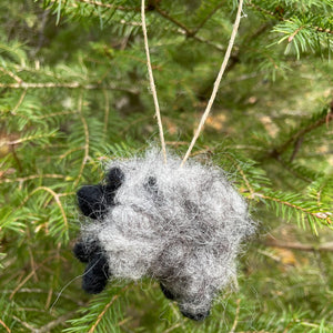 Icelandic Wool Sheep Ornaments