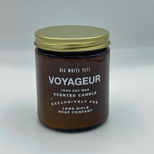 Load image into Gallery viewer, Voyageur Candle by Big White Yeti | 9 oz Amber Jar