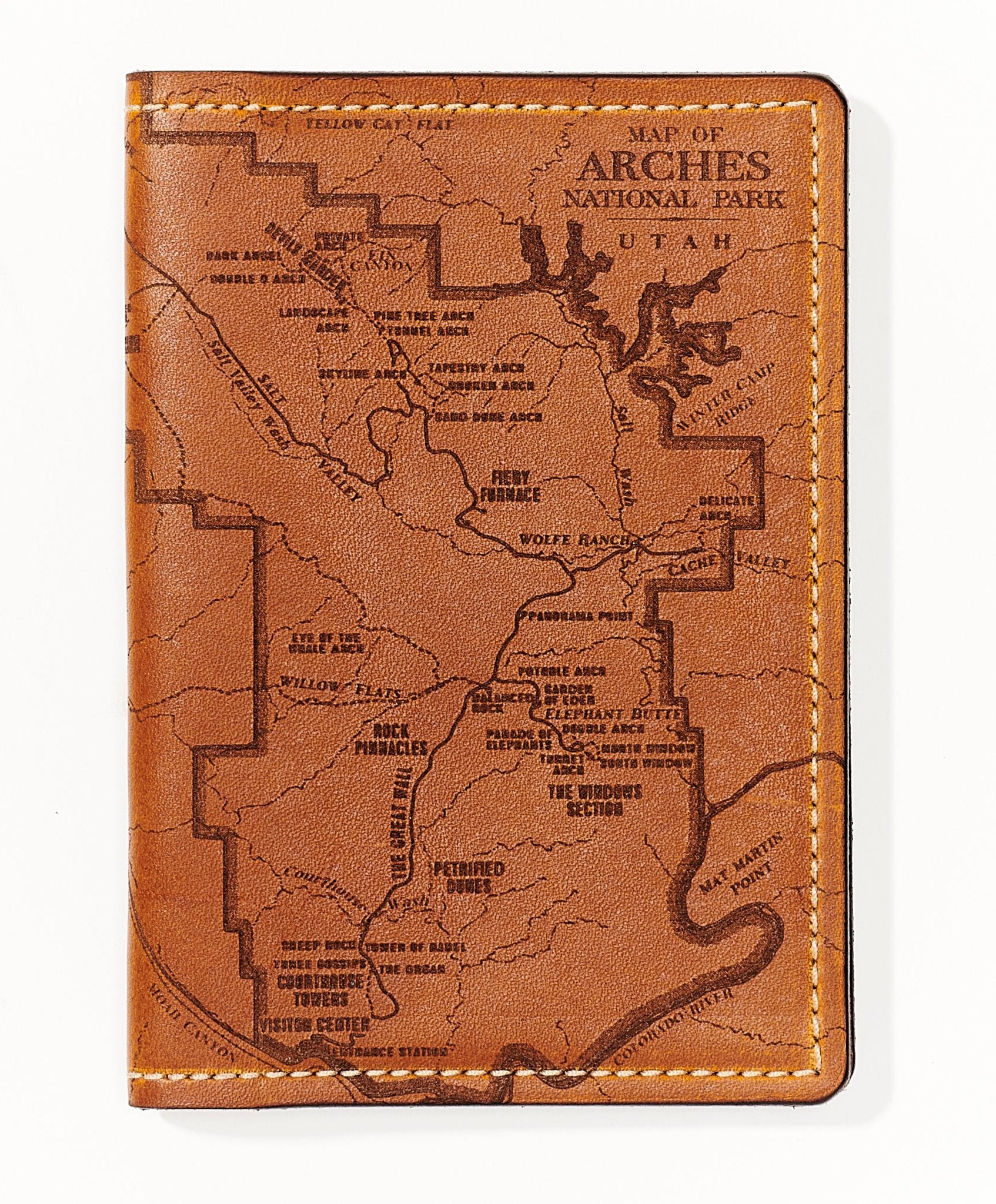 Arches National Park Passport Wallet – Long Rifle Soap Co.