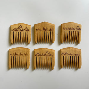 Handcrafted Wooden Beard Comb