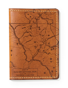 Glacier National Park Passport Wallet