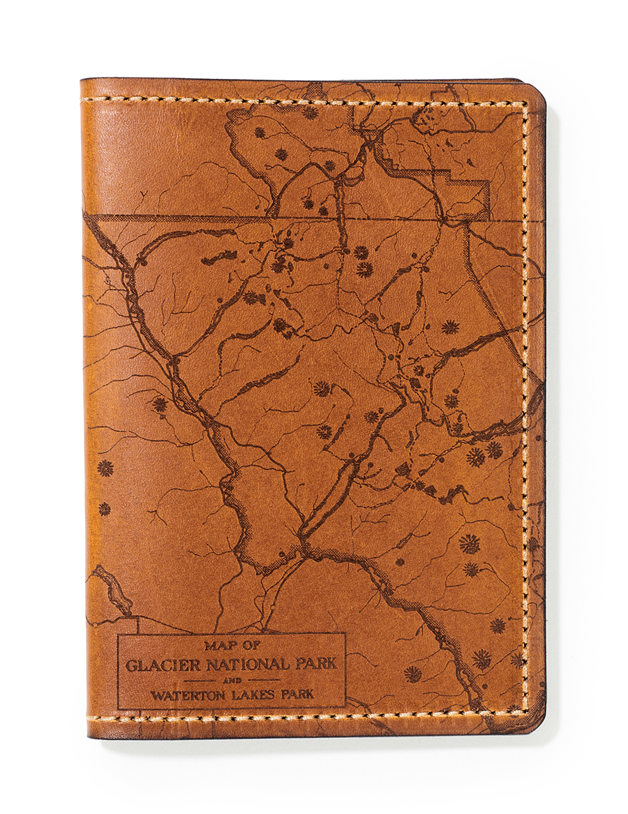 Glacier National Park Passport Wallet