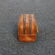 Load image into Gallery viewer, The Nomad Toiletry Bag | Genuine Leather Travel Toiletry Bag
