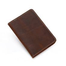 Load image into Gallery viewer, Priam Handmade Leather Passport Cover
