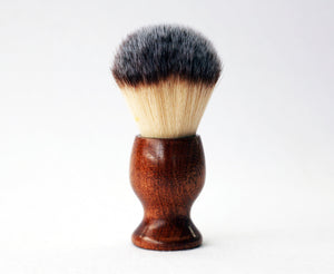 Mahogany Plisson Lather Brush