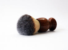 Load image into Gallery viewer, Mahogany Plisson Lather Brush
