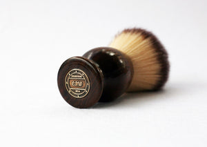 Walnut plisson Lather shave Brush