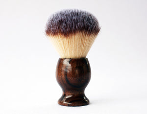 Walnut plisson Lather shave Brush