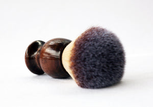 Walnut plisson Lather shave Brush