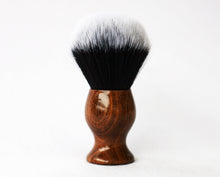 Load image into Gallery viewer, Walnut Tuxedo shave Brush
