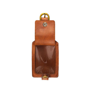 Campaign Leather Luggage Tag