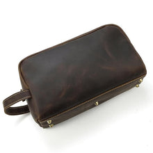 Load image into Gallery viewer, The Wanderer Toiletry Bag | Genuine Leather Toiletry Bag
