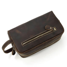 Load image into Gallery viewer, The Wanderer Toiletry Bag | Genuine Leather Toiletry Bag
