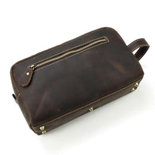 Load image into Gallery viewer, The Wanderer Toiletry Bag | Genuine Leather Toiletry Bag
