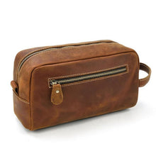 Load image into Gallery viewer, The Wanderer Toiletry Bag | Genuine Leather Toiletry Bag
