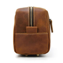 Load image into Gallery viewer, The Wanderer Toiletry Bag | Genuine Leather Toiletry Bag
