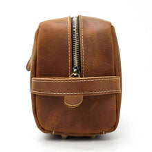 Load image into Gallery viewer, The Wanderer Toiletry Bag | Genuine Leather Toiletry Bag
