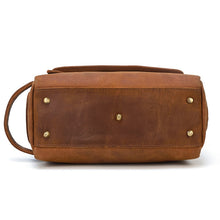 Load image into Gallery viewer, Dado Leather Dopp Kit | Handmade Leather Toiletry Bag
