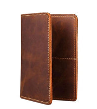 Load image into Gallery viewer, Priam Handmade Leather Passport Cover
