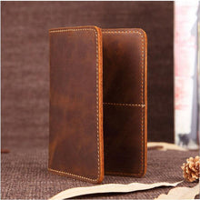 Load image into Gallery viewer, Priam Handmade Leather Passport Cover
