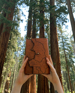 Sequoia and Kings Canyon National Parks Map Journal