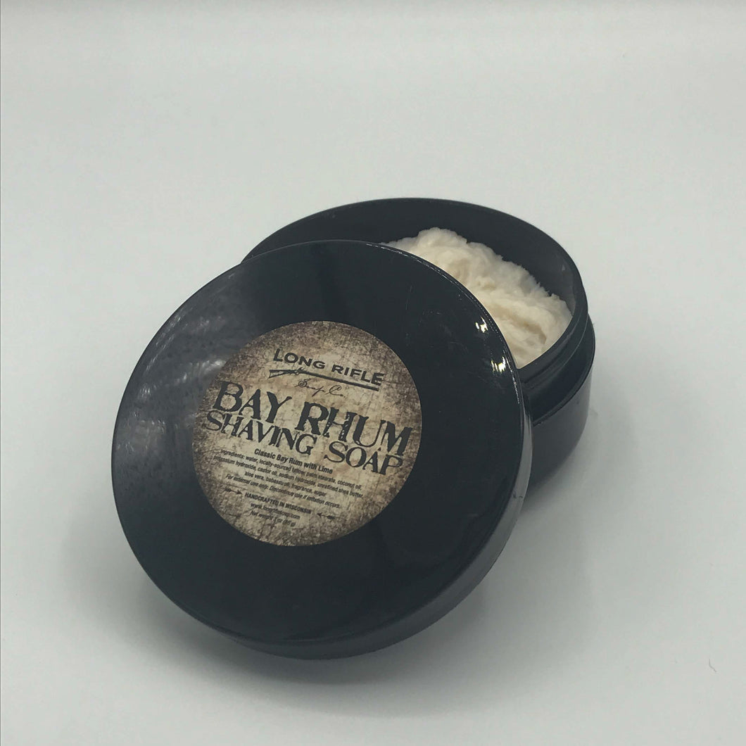 Bay Rhum Container Pour Shaving Soap